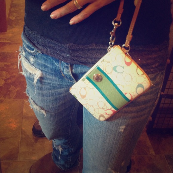 Coach wristlet & tunic bundle