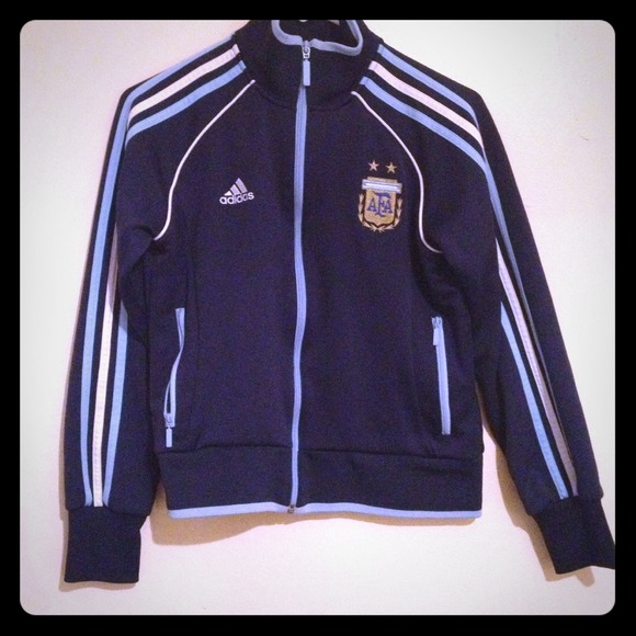 Adidas Argentina track jacket.