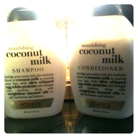 Organix Coconut Milk Shampoo and Conditioner