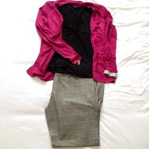 **REDUCED 50%** GAP Straight Fit Favorite Trousers