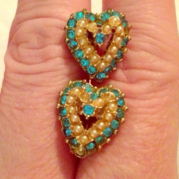 SOLD in bundle Vintage gold, freshwater pearl