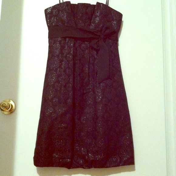 BCBG Black Empire waist cocktail dress: Size 0