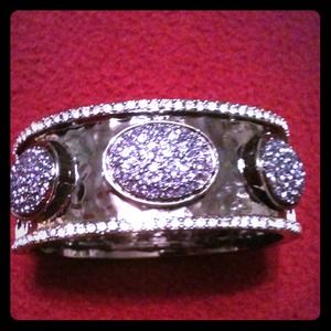 Purple & Silver Bangle