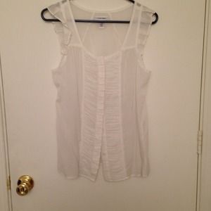 Calvin Klein sleeveless shirt top