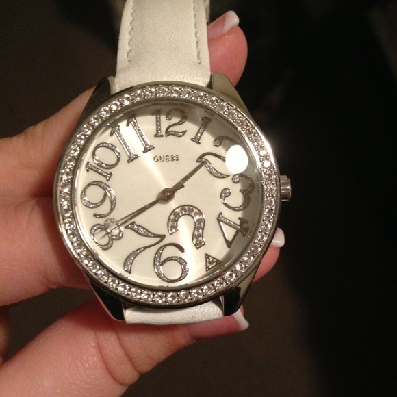 White guess watch