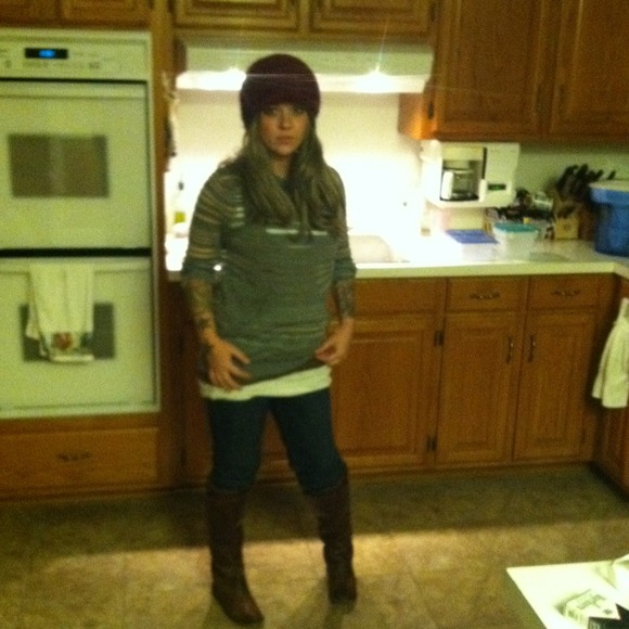 Fendijeans, frye boots, RVca hoodie all for sale