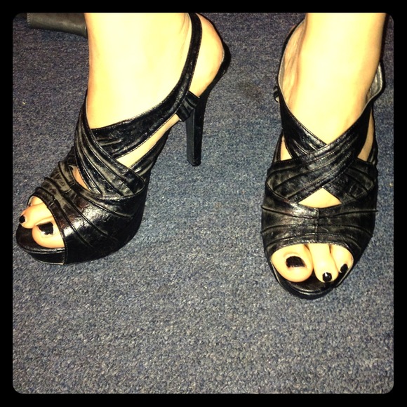 Black heels