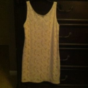 Ivory lace dress