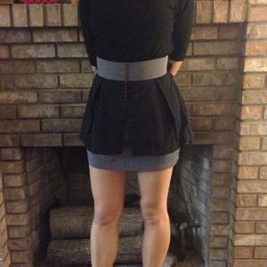 Peplum skirt