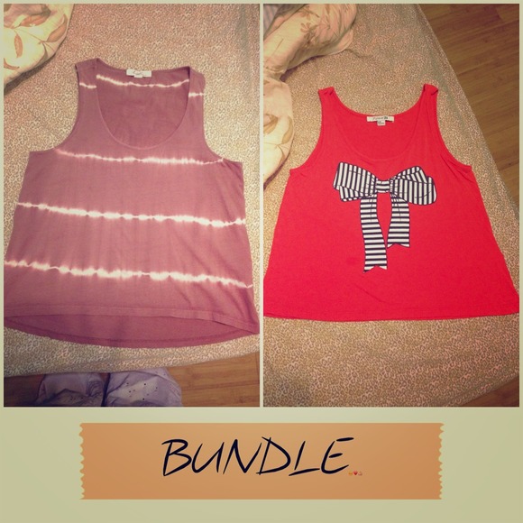 Two tanktops "reduced"