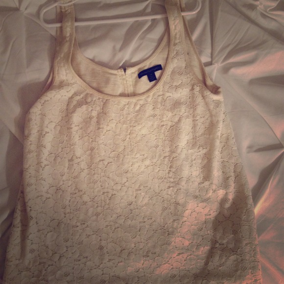 Lace tank