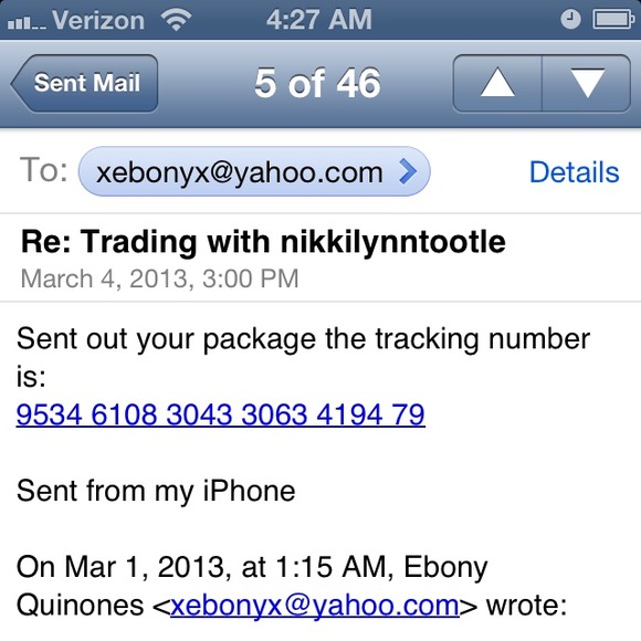 WARNING!!! BAD SELLER REVIEW - Picture 3 of 4