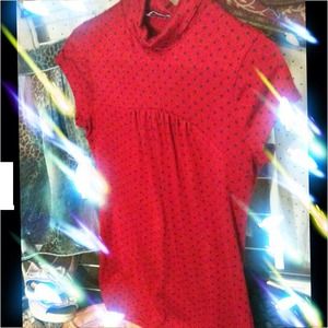 POLKA DOT IN RED TOP