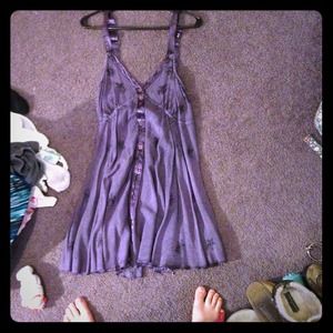 Purple sun dress