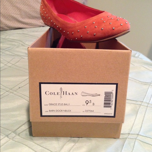 Cole Haan Gracie Stud Ballet Flat - Picture 3 of 4