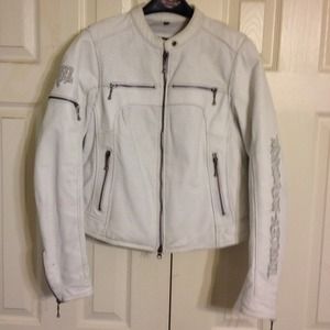 SOLD to lumberjacklover White HD  jacket