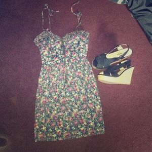 Floral sun dress