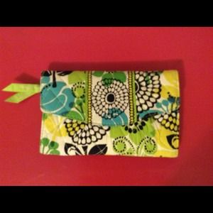 Limes up wallet w/ strap