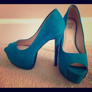 Speed Limit 98, Teal, Size 6 Platform