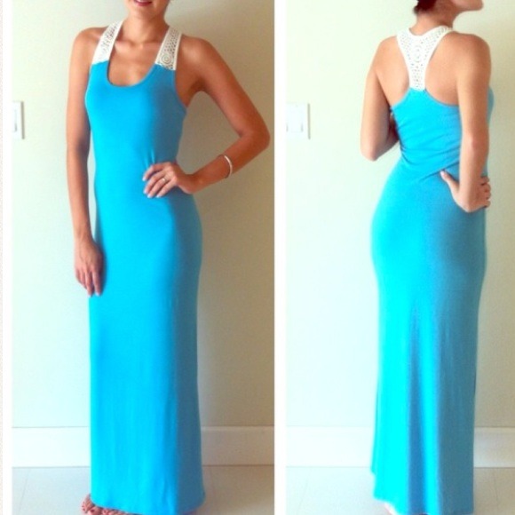 Baby blue darling long dress - Picture 1 of 1