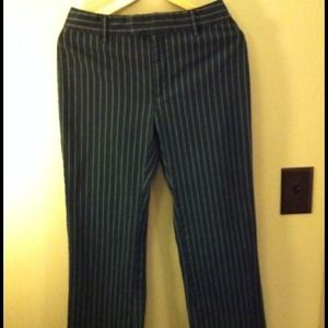 Banana Republic black w/pinstripe dress pants