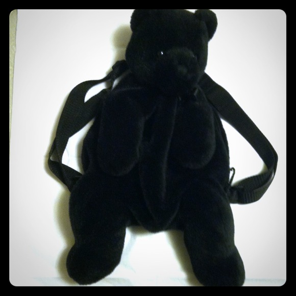 🐻Reduced🐻Black Teddy BackPack