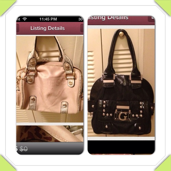 Guess Handbags - "REDUCED"Fabulous black Guess handbag!