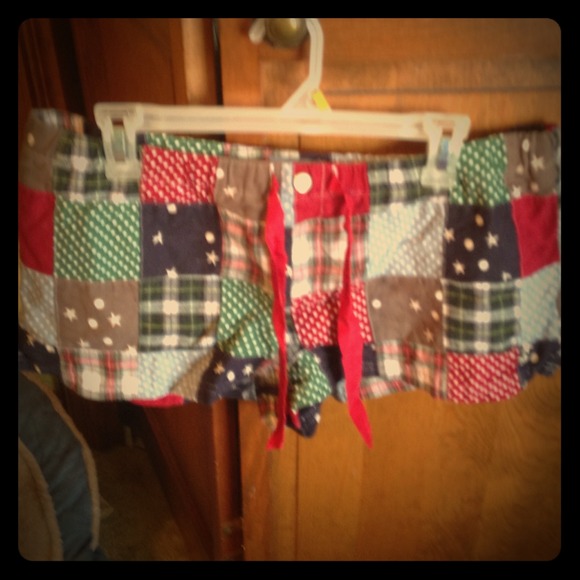 Patchwork pj shorts