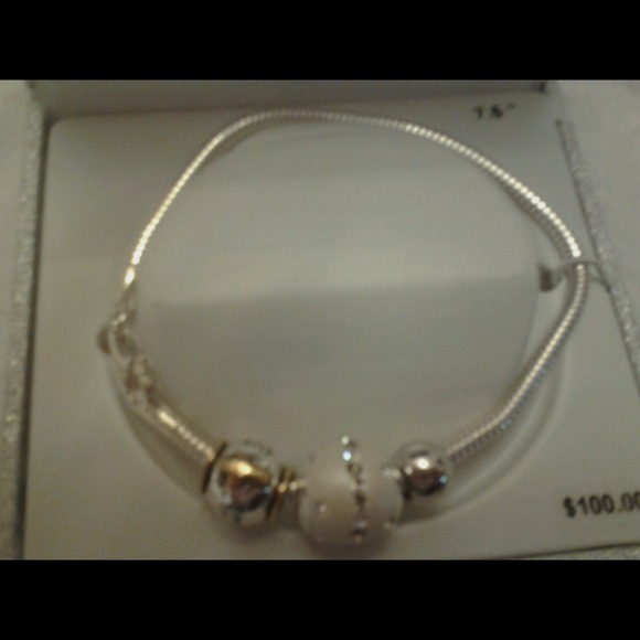 Bracelet Set (Simply Bead)-Sterling Silver.