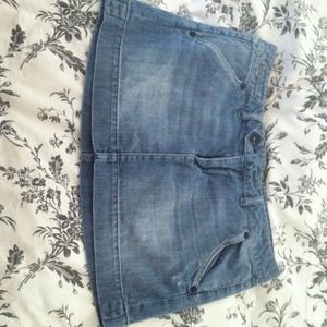 American Eagle denim skirt size 8