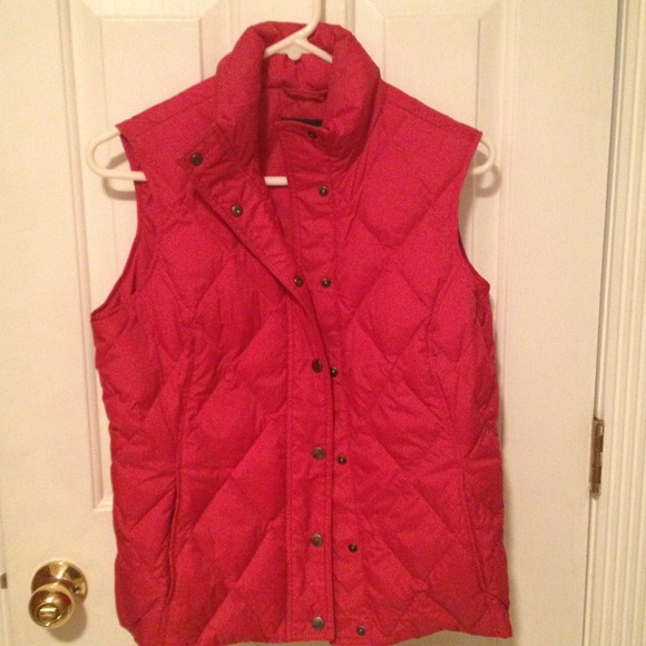 Land's End Down Comforter Vest Never Been Worn