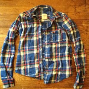Flannel plaid shirt