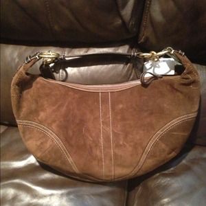 💯% authentic Dark brown coach bag