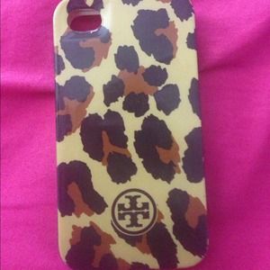 Cheetah tory burch iphone 4 case