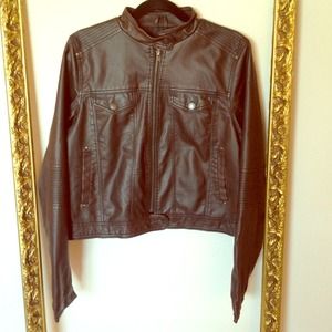 Xhilaration Leather Jacket