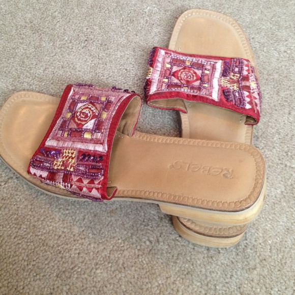 Rebel luxury sandals authentic