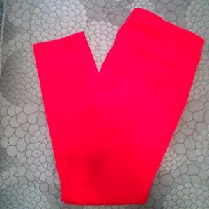 American Eagle Red skinnies. Size 12