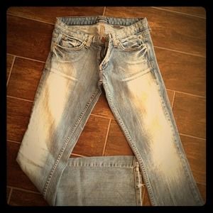 The look Wash out jeans
