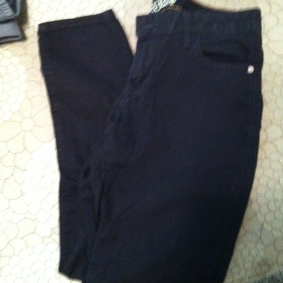 Old navy rockstar black skinnies 12