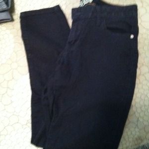 Old navy rockstar black skinnies 12