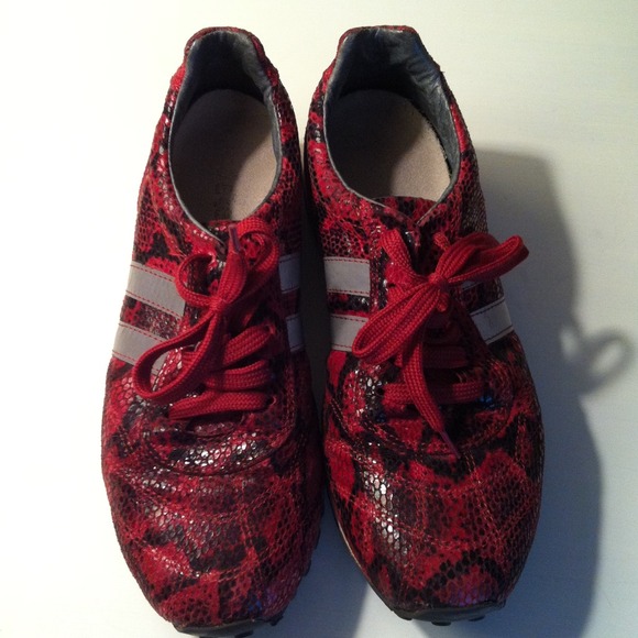 Red Tennis Shoes