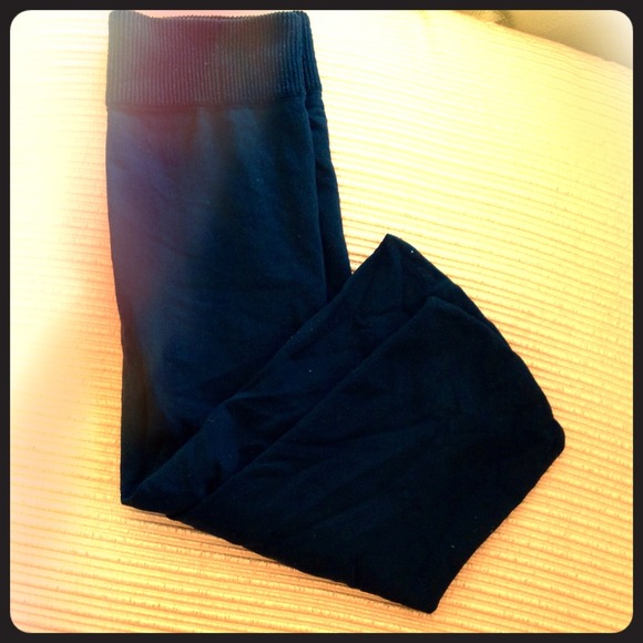 Black Knee High Stockings