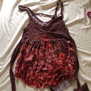 Fun free people tank! Reserved for trade!