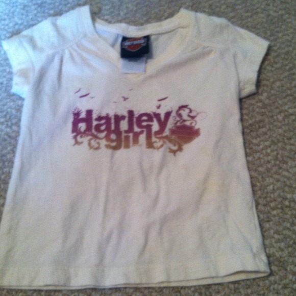Harley Davidson little girls shirt