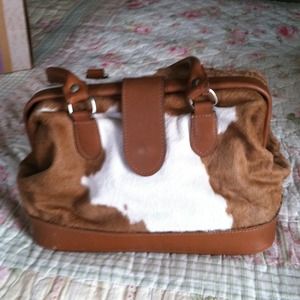 Cowhide bag