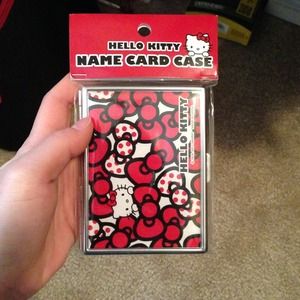 Brand New Hello Kitty name card case