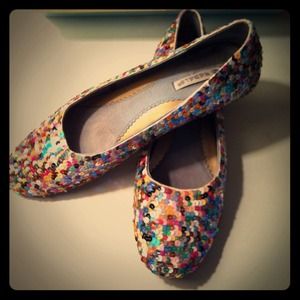 🌀ON HOLD🌀Mermaid sequence shoes.