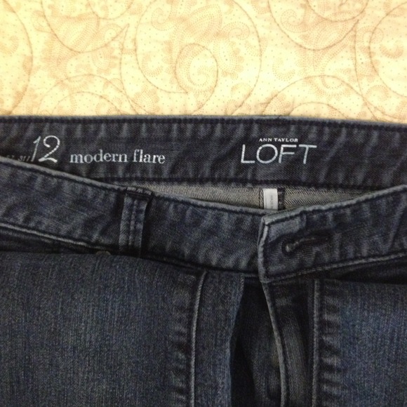 Sold!!!!!!!!!' Loft jeans 12 regular - Picture 3 of 3