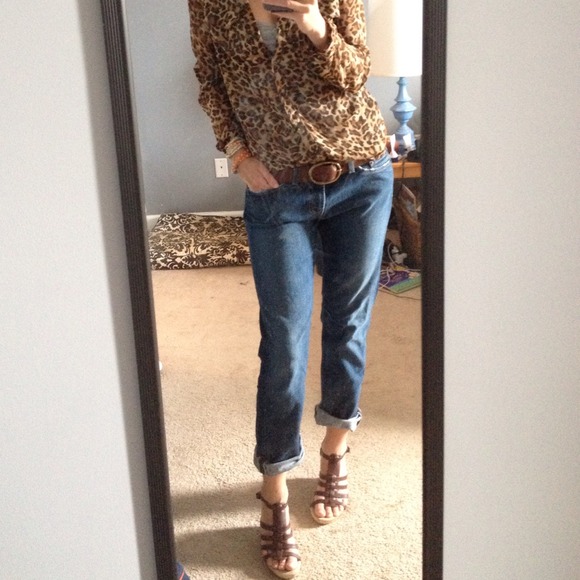 J. Crew boyfriend jeans