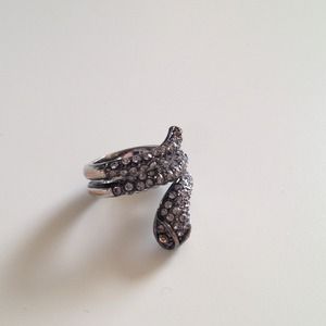 BCBG Max Azria snake ring